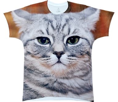 オールオーバーねこちゃんＴシャツ