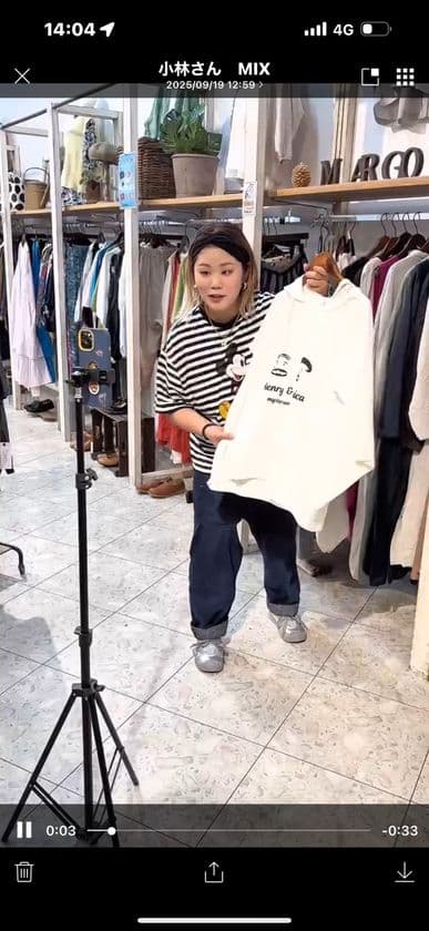 アパレルライブコマースで月商1,000万円突破!
株式会社MIX、主婦ライバーが活躍する新しい販売モデルを確立