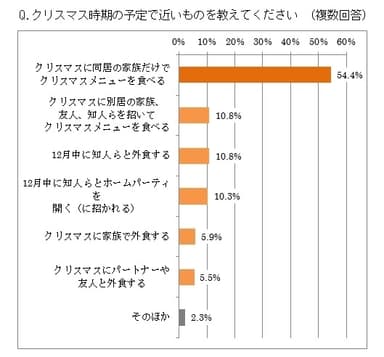 クリスマスの過ごし方