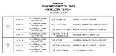 予定公演