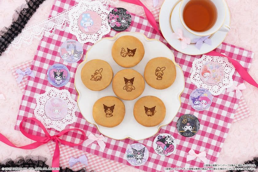 マイメロディ50周年、クロミ20周年記念!
キュートな表情がかわいいまんまる焼きが登場