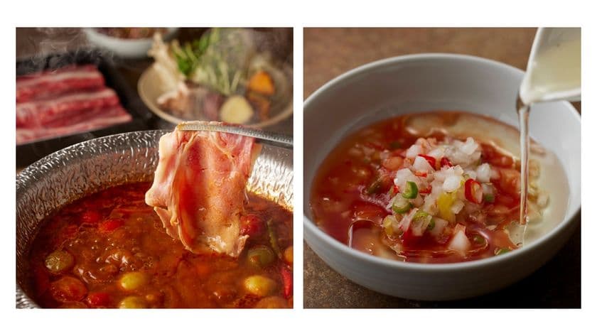 旨辛×ヘルシー!モーモーパラダイスの『旨辛鍋』が
10月1日から期間限定で登場
アマニ油入り、唐辛子×玉ねぎの甘酢ダレでやみつき必至!