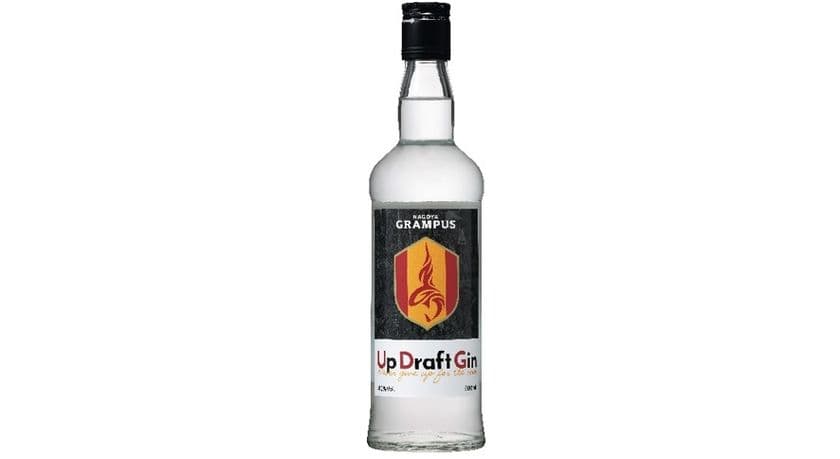 Jリーグ「名古屋グランパス」と初の共同開発!
国分中部、オリジナルジン「Up Draft Gin」を発売