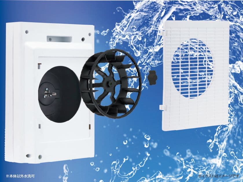 “工具不要で送風ファンを着脱・丸ごと水洗い”の清潔暖房
「ファンを取り外して洗えるセラミックヒーター」を
2025年10月中旬より発売