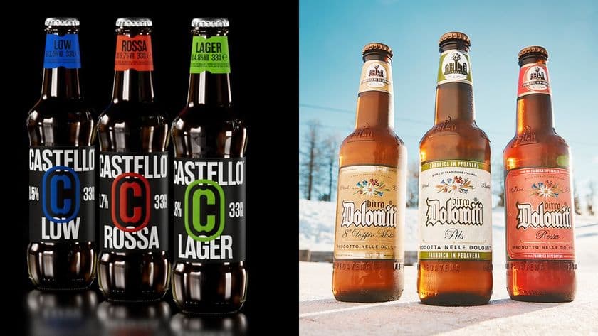 <日本初上陸>ドロミティ渓谷から生まれたイタリアビール
「ビッラ・カステッロ社」の2ブランドを取扱開始