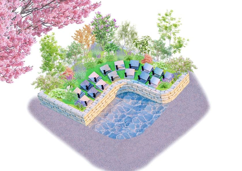 【新区画オープン】ガーデンデザイナーが手がける
新宿の樹木葬「牛込庭苑」 駅徒歩1分 11月1日(土)より販売開始