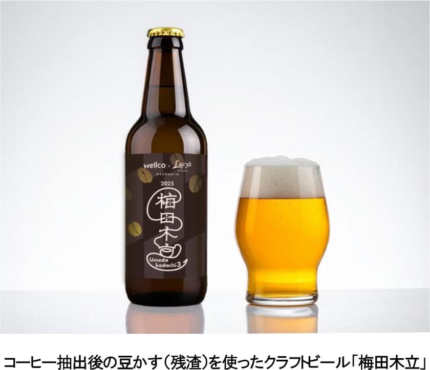 アップサイクルビール「梅田木立」を
大阪梅田ツインタワーズ・サウスに入居企業従業員に
限定提供