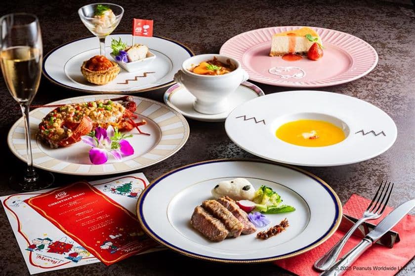 45万球のイルミネーションとともにタオル美術館が贈る
スヌーピー ハピネス クリスマスディナーが
11月10日から予約開始!