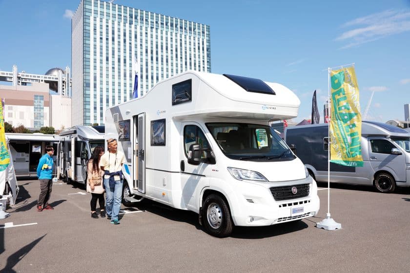 まもなく開催!キャンピングカー約150台が大集合
『お台場キャンピングカーフェア2025』11月22日・23日開催