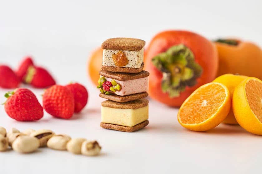 “星空をまとう柿”を使った冬限定の新作フレーバーが登場!
和歌山バターサンド専門店101にて12月1日より販売開始