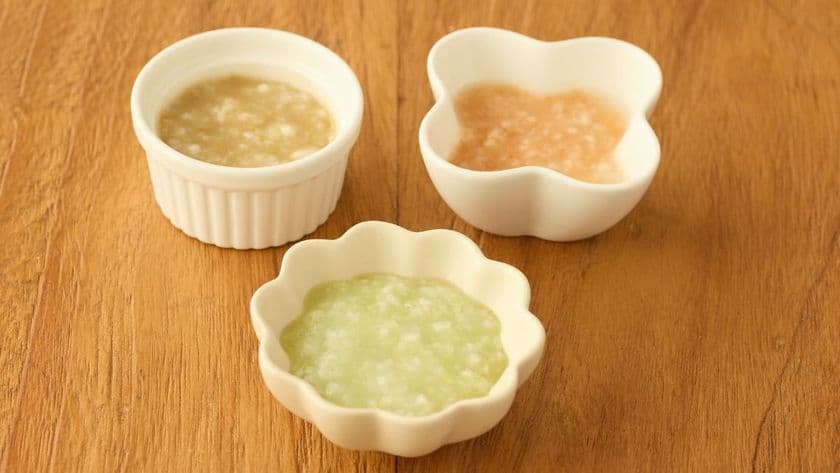 かけるだけ混ぜるだけ カルシウムたっぷり&味変できる
【おかゆふりかけ】3種を11月中旬より発売