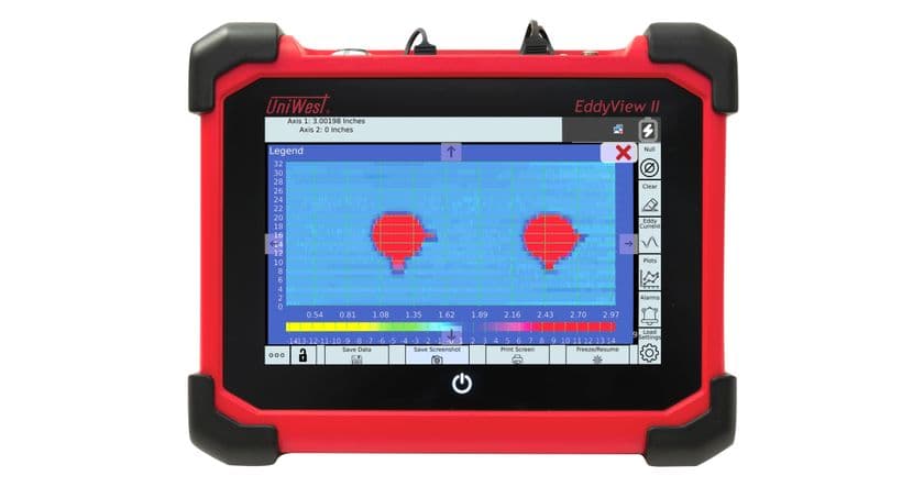 タブレット感覚でタッチ操作&業界最高レベルの探傷性能
渦流アレイ探傷器『EddyViewII』を2025年11月28日に販売開始
