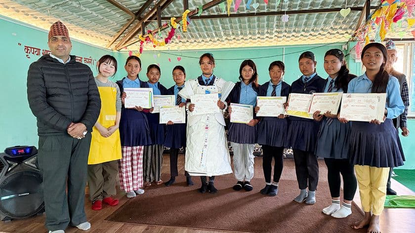 社会貢献プロジェクト「TAKI SMILE DESIGN LABO」
ネパールでの社会貢献活動を実施