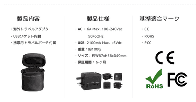 製品内容(コンセントプラスU)