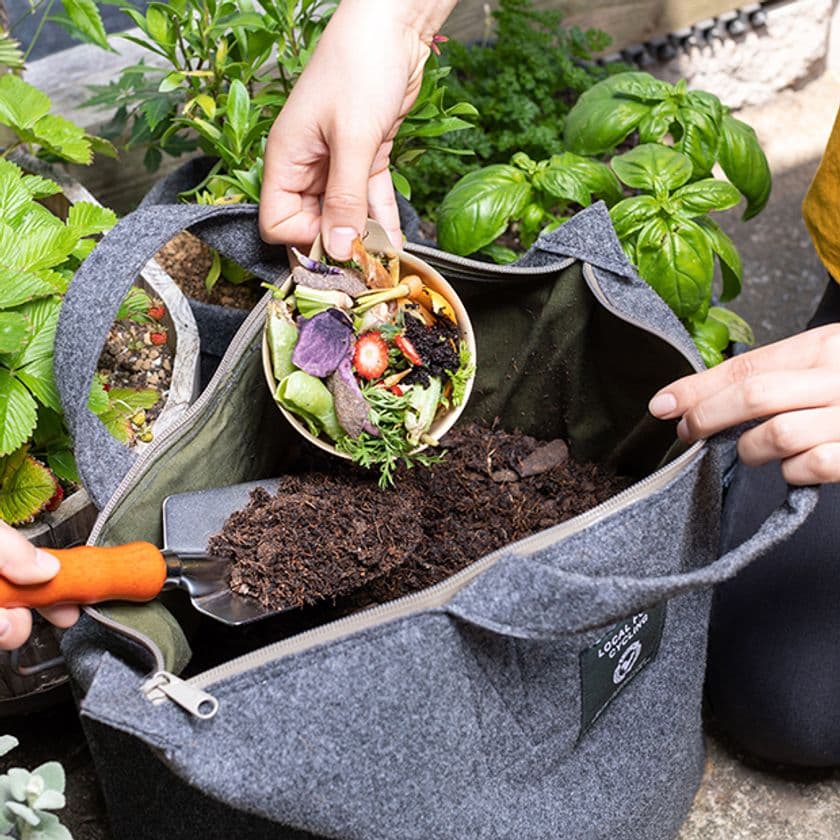 【5年目を迎える継続ESG活動】
官民連携による「港区コミュニティコンポスト」