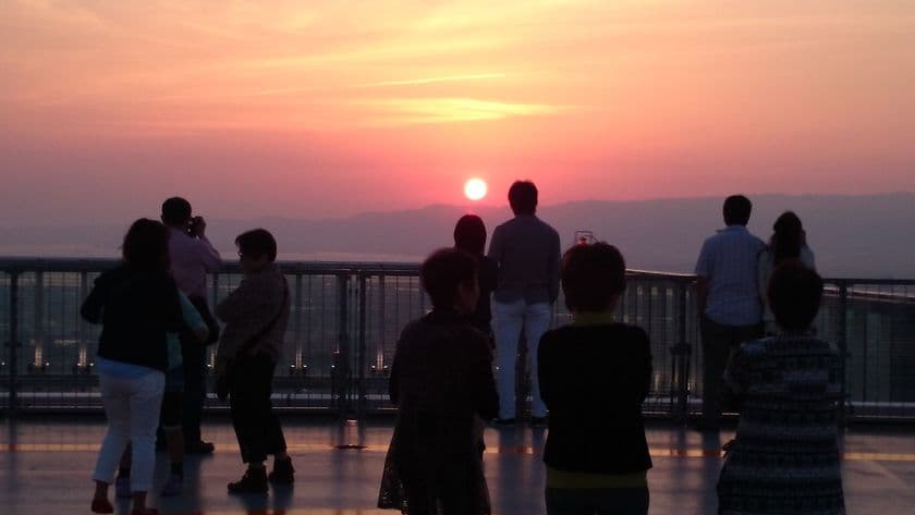 2026年元日 ハルカス300(展望台)「初日の出鑑賞特別営業」