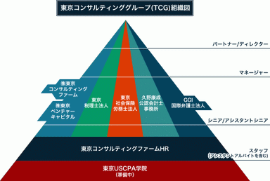 東京コンサルティンググループ組織図