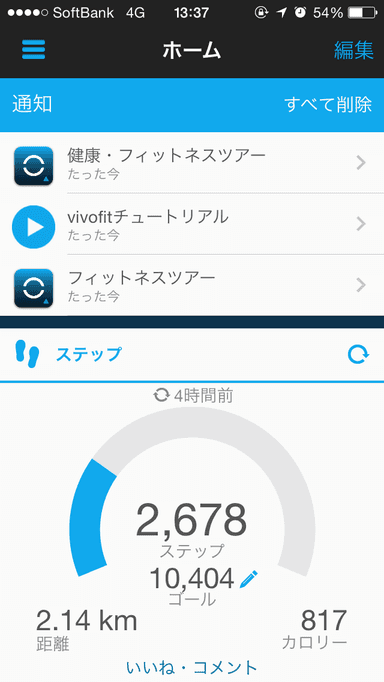 Garmin Connect Mobile　イメージ1