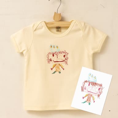 アート刺繍Tシャツの見本(5)