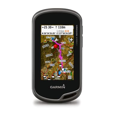 GARMIN OREGON650TCJ2 日本登山地形図表示