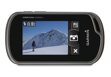 GARMIN OREGON650TCJ2 カメラ起動時