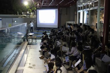 しながわ水族館参加者集合写真