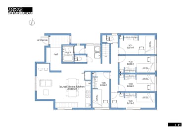 1F間取り図