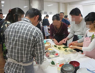 2014年9月は柿の葉寿司をCooking