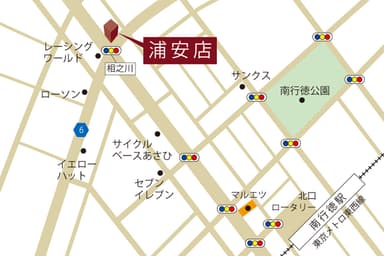 ハウスプラザ浦安店 地図