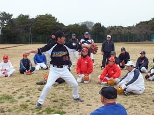 熱の入った指導をする屋鋪氏