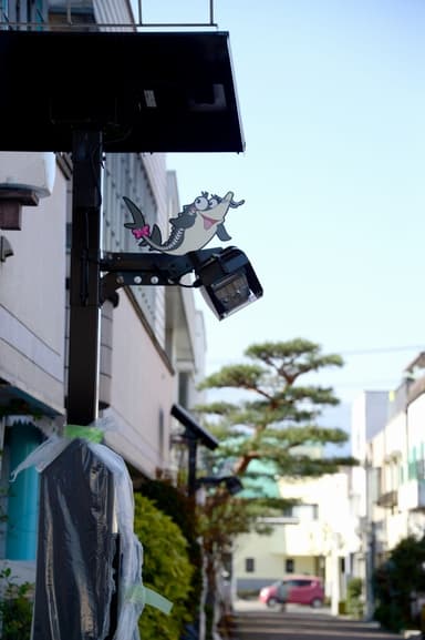 多機能次世代ソーラーLED街路灯(赤松通り)