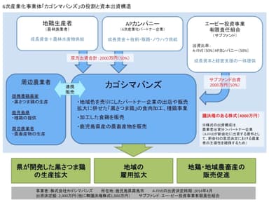 カゴシマバンズの出資構造