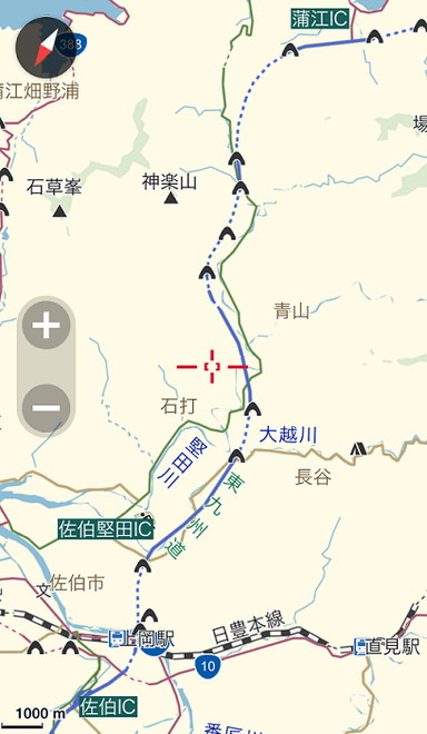 東九州自動車道　佐伯IC～蒲江IC_開通後