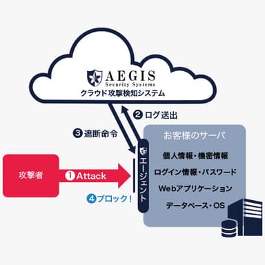 AEGIS Security Systemsサービスイメージ