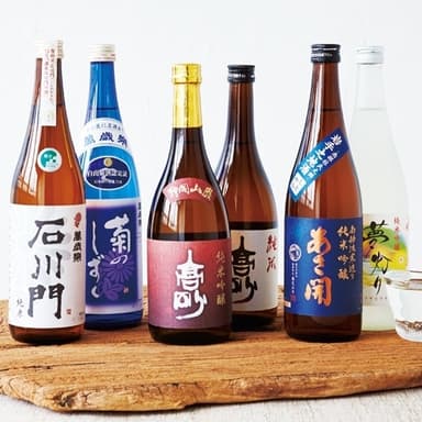 小さな蔵の日本酒2本