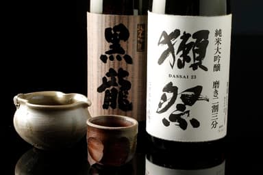 鮨と相性の良い日本酒も