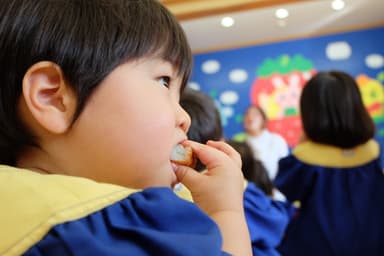 当日の様子(かまぼこ試食2)