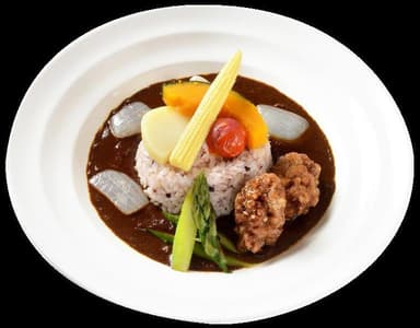 北海道産野菜の彩りカレー　スマイル