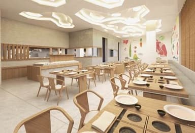 「しゃぶしゃぶ  温野菜」 イオンモール BSD City 店 イメージパース１