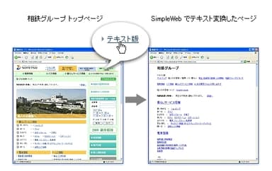 SimpleWeb画面