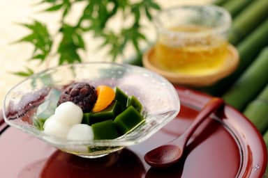 宇治抹茶あんみつ