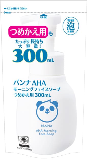 パンナAHAモーニングフェイスソープ つめかえ用 300mL