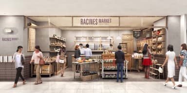 併設店舗　RACINES MARKET