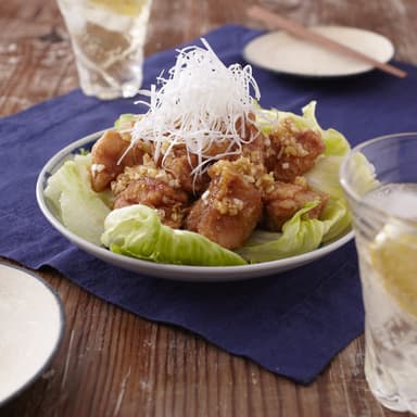 「カリカリ＆ジューシー油淋鶏　鶏の唐揚げ」