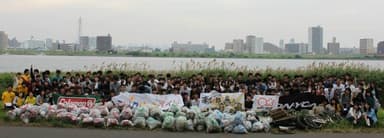 第4回大学対校！ゴミ拾い甲子園(2015年6月14日)早稲田、東洋、帝京など12大学約200名の学生が参加