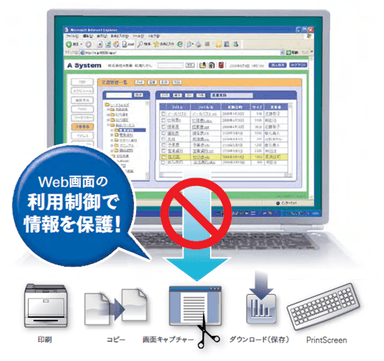 WEBコンテンツの情報漏洩対策に(1)