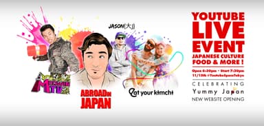 Yummy Japan YouTube Live Event