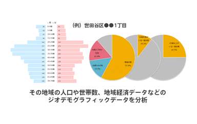 ジオデモグラフィックデータ分析