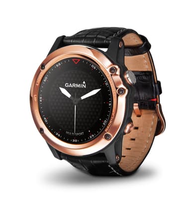 GARMIN fenix3J Sapphire RoseGold 斜め