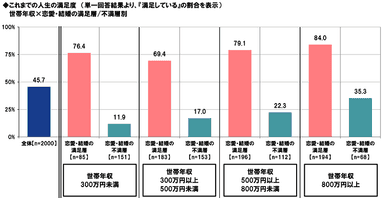 人生の満足度（２）